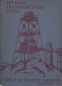 Book - BENDIGO TRANSPORTATION STUDY, 1971