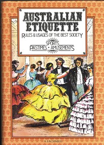 Book - AUSTRALIAN ETIQUETTE, 1885