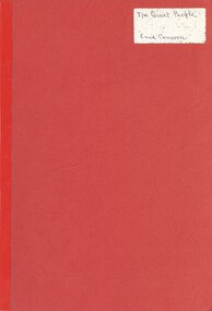 Book - THE QUIET PEOPLE, C1985. 132 Pages