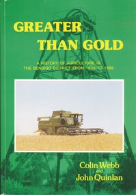 Book - GREATER THAN GOLD, 1985
