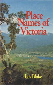 Book - PLACE NAMES OF VICTORIA