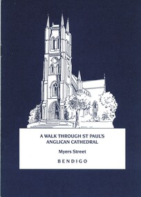Book - A WALK THROUGH ST PAUL'S ANGLICAN CATHEDRAL, 1991
