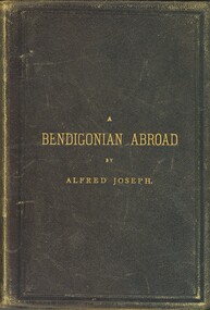 Book - A BENDIGONIAN ABROAD, 1892