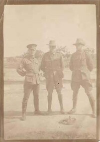 Photograph - ROBERT DENIS KELLY COLLECTION:  GROUP OF THREE MEN