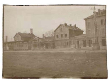 Photograph - ROBERT DENIS KELLY COLLECTION:  TRAIN STATION - MAUBEAGE