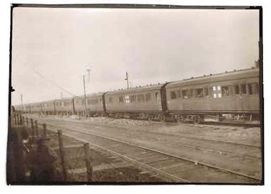 Photograph - ROBERT DENIS KELLY COLLECTION:  HOSPITAL TRAIN