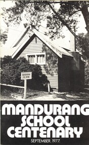 Book - MANDURANG SCHOOL CENTENARY SEPTEMBER 1977, c1977