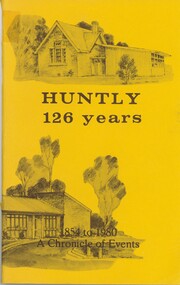 Book - HUNTLY 126 YEARS, 1980