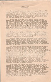 Document - BASIL MILLER COLLECTION: TRAMS - BENDIGO COAT OF ARMS - BUILDING AND LANDMARKS