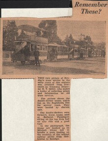 Document - BASIL MILLER COLLECTION: REMEMBER THESE, c1970s?