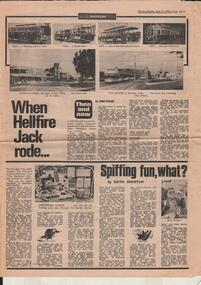 Document - BASIL MILLER COLLECTION: TRAMS - 'WHEN HELLFIRE JACK RODE'
