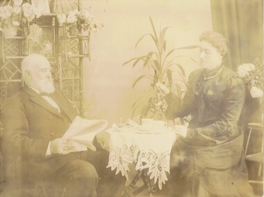 Photograph - GEORGE AND EDITH LANSELL