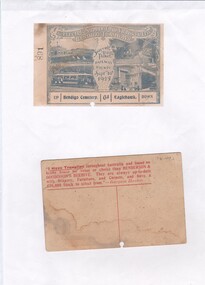 Document - BASIL MILLER COLLECTION: TRAMS - TRAM TICKET