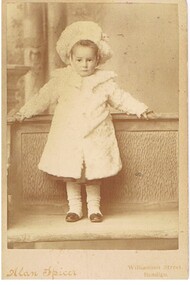 Photograph - GILBERT RULE COLLECTION: PHOTO OF GLADYS RULE, 1903 ?