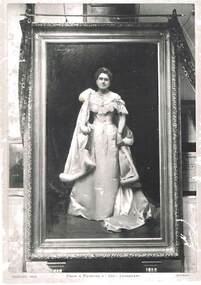 Photograph - WOMAN IN EVENING DRESS