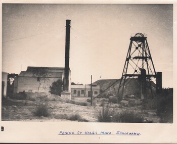 Photograph - PRINCE OF WALES MINE, EAGLEHAWK, c1800s
