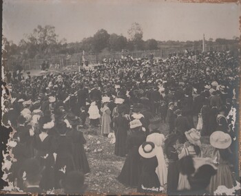 Photograph - GATHERING OF PEOPLE, c1900s