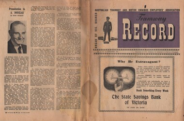 Document - BASIL MILLER COLLECTION: TRAMS - THE TRAMWAY RECORD