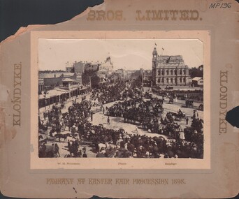 Photograph - EASTER FAIR PROCESSION 1898, 1898