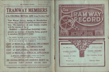 Document - BASIL MILLER COLLECTION: TRAMS - THE TRAMWAY RECORD