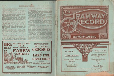 Document - BASIL MILLER COLLECTION: TRAMS - THE TRAMWAY RECORD