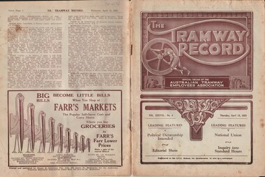 Document - BASIL MILLER COLLECTION: TRAMS - THE TRAMWAY RECORD