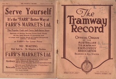 Document - BASIL MILLER COLLECTION: TRAMS - THE TRAMWAY RECORD