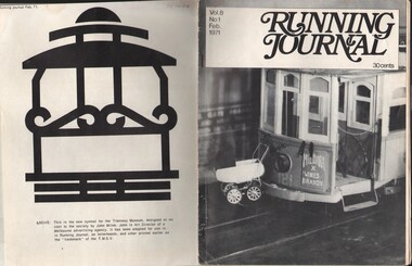 Document - BASIL MILLER COLLECTION: TRAMS - 'RUNNING JOURNAL'