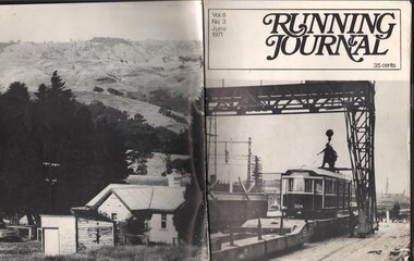 Document - BASIL MILLER COLLECTION: TRAMS - 'RUNNING JOURNAL', June 1971
