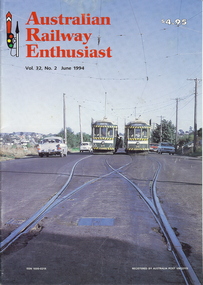 Document - BASIL MILLER COLLECTION: TRAMS - 'AUSTRALIAN RAILWAY ENTHUSIAST'
