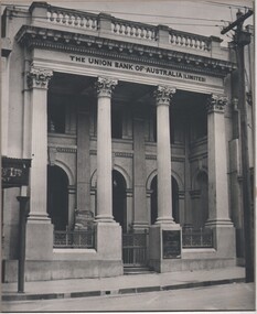 Photograph - THE UNION BANK OF AUSTRALIA LIMITED, c1900s