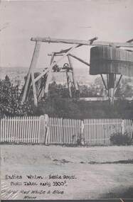 Photograph - CENTRAL RED WHITE AND BLUE MINE, c1900s early