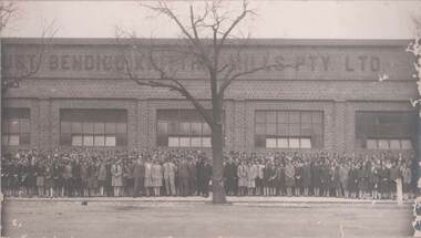 Photograph - HANRO AUST. BENDIGO KNITTING MILLS PTY. LTD, 1930's ?
