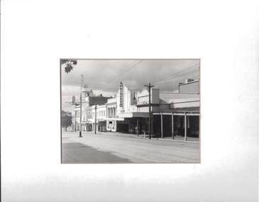 Photograph - VIEW STREET, BENDIGO, 1963 ?
