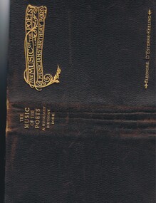 Document - 'MUSICIANS' BIRTHDAY BOOK' OF GEORGE LIDDELL, 1897-1985+