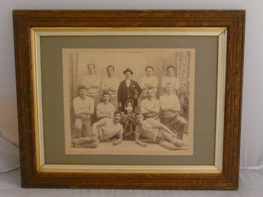 Photograph - PHOTO OF EAGLEHAWK BAND TUG OF WAR TEAM, 1900