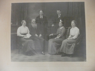 Photograph - PETHARD COLLECTION: PHOTO OF PETHARD FAMILY, 1900