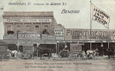 Photograph - HARGREAVES AND QUEEN STREETS, 2nd June 1908