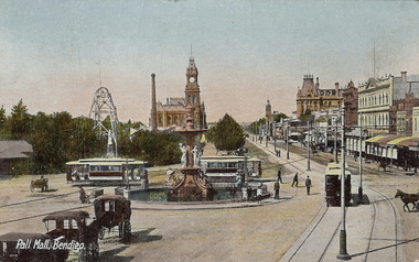 Postcard - PALL MALL, 1908