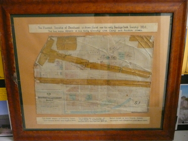 Document - PLAN OF TOWNSHIP OF SANDHURST   1854, July 25. 1854