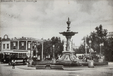 Photograph - ALEXANDRA FOUNTAIN, BENDIGO, c.1903