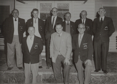 Photograph - KANGAROO FLAT MENS' BOWLING CLUB COMMITTEE, 1961