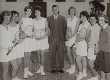 Photograph - KANGAROO FLAT WOMEN'S TENNIS CLUB 1961