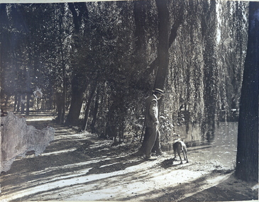 Photograph - FORTUNA COLLECTION: VIEW OF LAKE AND GROUNDS AT FORTUNA VILLA