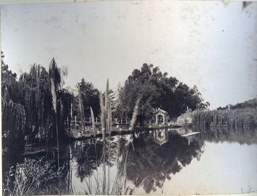 Photograph - FORTUNA COLLECTION: LAKE AT FORTUNA VILLA