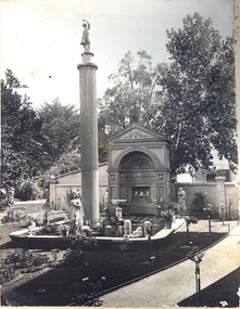 Photograph - FORTUNA COLLECTION: POMPEIIAN FOUNTAIN AT FORTUNA VILLA