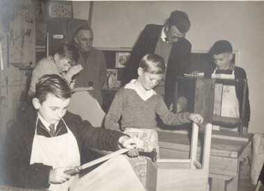 Photograph - SENIOR BOYS AT SPECIAL SCHOOL, Bendigo, c1961