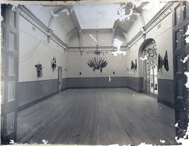Photograph - FORTUNA COLLECTION: LONG HALL WITH SKYLIGHT AT FORTUNA VILLA
