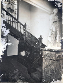 Photograph - FORTUNA COLLECTION: INDOOR STAIRWAY AT FORTUNA