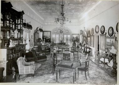 Photograph - FORTUNA COLLECTION: PARLOUR AT FORTUNA